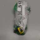 MTLEE 4 Pcs St Patrick's Day Pet Costume Accessories, 2 Pcs Shamrock Headband for Cat and 2 Pack Green Cat Neck Bow St. Patty's Day Top Hat with Ear Holes and Chin Straps Adjustable for Pets