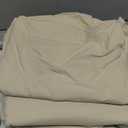 Mueller Luxury 6 PC Full Size Bed Sheets, Super Soft 1800, Deep Pocket up to 16" Full Size Sheets, Transfers Heat, Breathes Better, Hypoallergenic, Wrinkle-Resistant, Oeko-TEX, Cream