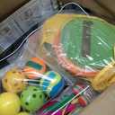 Indoor Paddle Game with Net, Portable Pickleball Set with Net for Family or Solo Fun, All in One Outdoor Sports - Badminton, Pingpong, Tennis for Lawn, Backyard, Camping, Beach