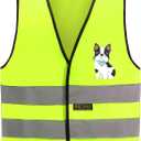 PACIFIC PPE Children's High Visibility Vest, Kids Reflective Safety Traffic Vest for Running Kindergarten Preschool Children, Yellow, XX-Small