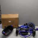 XJD Toddler Tricycle, Foldable Toddler Bike with Pedals, Tricycle for 2-5 Year Olds, Adjustable Comfortable Seat, Christmas Birthday Gifts for 1-5 Years Old Boys and Girls (Blue)