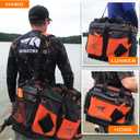 KastKing Fishing Gear & Tackle Bags - Saltwater Resistant Fishing Bags - Fishing Tackle Storage Bags, 26.4" x 11" x 15.4"
