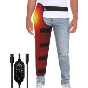 Leg Heating Pad Massager, Heating Pad for Legs, Heating Pads for Legs and Calf Heating Pad for Better Circulation, Pain Relief, Adjustable Size
