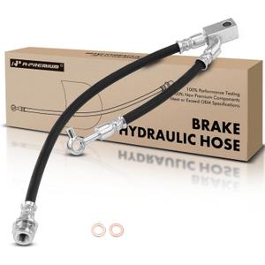 A-Premium Front Passenger Brake Hydraulic Hose Compatible with Select Infiniti Models - J30 1993-1997, Q45 1996-2001 - Replace# 462100P001