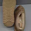 Gegefur Women's Snow Boots Platform Boot Fur Lined Slip On Short Boots (38, Lt Brown)