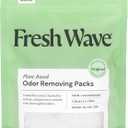 Fresh Wave Odor Eliminating & Deodorizing Packs, Bag of 6 - Safer Odor Relief for Small Spaces, Natural Plant-Based Odor Eliminator, Odor Absorbers for Home