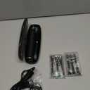 Aquasonic Black Series Ultra Whitening Toothbrush  ADA Accepted Electric Toothbrush- 8 Brush Heads & Travel Case  40,000 VPM Electric Motor & Wireless Charging - 4 Modes w Smart Timer