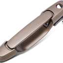 cciyu Door Handle Exterior Front Passenger Side Replacement fit for 1998-2003 for Toyota Sienna 6921008010C0 Beige