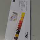 Color Around Aluminum Watercolor Palette 20 Well(11.9" x 5.4" x 0.8") (Black)
