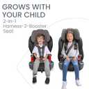 Britax Grow with You ClickTight Harness-2-Booster Car Seat, 2-in-1 High Back Booster, Gray Contour, BB: 2025/12/10
