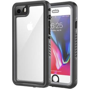 Lanhiem for iPhone SE 2022/2020 Case, for iPhone 7 8 Case, IP68 Waterproof Dustproof Shockproof Case with Built-in Screen Protector, Full Body Underwater Protective Cover for iPhone SE 2nd 3rd (Gray)
