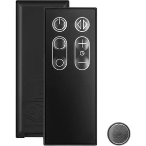 Replacement Magnetic Remote Control 965824-06 965824-07 Fit for Dyson AM11 TP00 TP01, Fan Remote with Battery