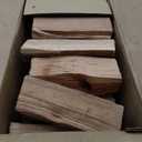 Kiln Dried Firewood - Cherry, 1100 Cu. in, 16-18 Logs ~ 8" x 2.5" Logs. Solo Stove and Cooking Wood for Grilling, Smoking, and Firepits, Cherry.