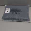 JUSPURBET Blue Decorative Pillow Covers 16x24 Set of 2 Throw Pillow Covers for Couch Sofa Bed Cozy Boucle Textured Lumbar Cushion Covers Cases with Hidden Zipper for Living Room Home Decor