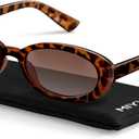 miyya Old Money Polarized Oval Sunglasses 2025 Edition, UV400 Protection, Feather-Light Fit & Trendy Colors