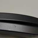 EKNITEY 2 Tier End Table - Metal Side Table Waterproof Small Sofa Coffee Side Tables Bedroom Indoor Outdoor with Removable Tray for Living Room Bedroom Balcony and Office (Black)