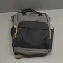 Diaper Bag Backpack for Women, Baby Bags for Girls,Diaper Bag with Changing Pad, and Insulated Pockets (Dark Grey +Light Grey)