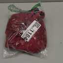 SHEKINI Women's Crossover Ruched Skirt One Piece Swimdress Swimsuit Bathing Suit (Wine Red)