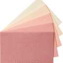 Crisky Embossed Thank You Cards (50 Pack) with Envelopes & Stickers Thank You Greeting Notes Bulk for Birthday, Baby Shower,Bridal Shower, Wedding, Graduation Shade of Dusty Rose