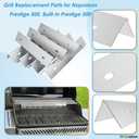 Grill Replacement Kit for Napoleon Prestige 500, Built-in Prestige 500, P500RSIBNK-3 BIP500RBNSS-3 BIP500RBNSS-3, Cooking Grid, Heat Plate and Burner for Napoleon