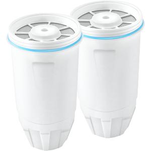 Water Filters Replacement for Zero Water Pitchers and Dispenser, 0 TDS Premium Filtration, Reduce Lead/Chromium/PFOA/PFOS - Improve Tap Water Taste (Pack of 2 by TOMOON)