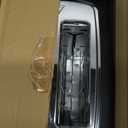 Toaster 2 Slice Wide Slot Toaster Best Rated Prime Displav Smart Toasters with LCD Digital Countdown Timer and Bagel/Defrost/Cancel/Reheat Function (Black)