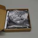 LEOPO Black 12-Pack 5 inch Floating Shelf Brackets, Hidden Shelf Bracket for Wood, Concealed Blind Shelving Support,Invisible Coated Brackets for DIY Decorative,Fit for Kitchen, Bathroom,Study Room