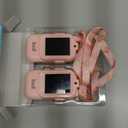 Kids Video Walkie Talkies for Age 3-12 Rechargeable Radios with Screen, Voice Changer, Long Range - Christmas Birthday Gifts for Girls (Pink+Pink)