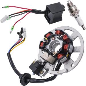 Magneto Stator with Ignition Box for Polaris Scrambler 50 90 2001-2003 for Polaris Sportsman 90 2001-2006 for Predator 50 90 2003-2006 for ETON 50 90 650234