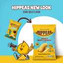 HIPPEAS Chickpea Puffs, Groovy White Cheddar, Gluten Free Snacks, Dairy Free, Vegan, 0.8oz, Pack of 18, 3g Protein, 2g Fiber, Crunchy, Nutritious, Baked Plant Protein Snack, Non-GMO, Kosher (EXP 03/10/27)