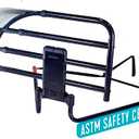 Able Life Click-N-Go Extendable Bed Rail for Wood Adjustable Bed Frames. Removable Bed Handle for Elderly Adults and Seniors, Fits King, Queen, Full, and Twin Beds, ASTM Safety Approved Bedrail