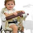 Child Bike Seat,Rear Mount Baby Bike Seat,Kids Back Bike Seat Safety Carrier for Adult Bike Attachment,Mountain Bike,Electric Bikes,Bicycles, Ages 6 Months to 6 Years