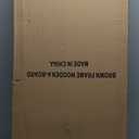 40"x20" Double Sided Standing Chalkboard Easel - A Frame Chalkboard Stand for Outdoor Sandwich Board Signs, Restaurant, Wedding, Business (Brown)