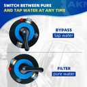 Spotless Water System for car wash,Pre-Filled with DI Resin, with Bypass, DI Water System,Garden Hose Quick Connector, Deionized Water System for RV, Vehicles, Motorcycles, Bikes, Boats, No Spots