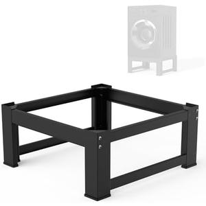 28''W Washer and Dryer Pedestals - 12.6" Height Heavy Duty Metal Laundry Pedestals for Washer and Dryer, Easy Install Risers for Washer and Dryer