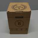 Homienly Wheat Straw Small Bowls, Dessert Bowls for Kitchen, Camping, Party, Unbreakable Mini Bowl Set of 8, 10 OZ Microwave and Dishwasher Safe Appetizer Bowl,Yogurt Bowls Set (Dark Grey)