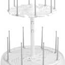 Munchkin High Capacity Drying Rack for Baby Bottles and Accessories, White (1 Count (Pack of 1))