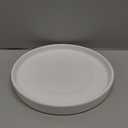 Ceramic Saucer 9 inch White Round Saucer for Planter | Planter Tray
