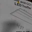 OKQ 2x4 LED Troffer Center Basket Panel Light,72/60/50/40/30W-Up to 10800Lumens,5 Color Options 3000K-6500K,0-10V Dimmable Drop Ceiling Lights,Damp Rated,120-277V, DLC Premium (4 Pack)