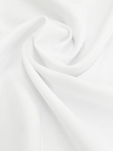 London linens Fait EN Pakistan Polyester Fabric  100% Polyester, Versatile for Apparel, Home Decor, Sewing Projects, Crafts, Tablecloths, Curtains, Drapes, Linings - Durable Fabric, 60*100 inch , 2 pcs