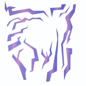 Purple Ombre Temporary Patterns Tattoo  Realistic Waterproof Body Art for Cosplay, Halloween, and Party Makeup (5 PCS)