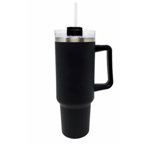 Vessel Stainless Steel Tumbler with Handle - Black, 40 Oz