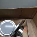 52in Ceiling Fan with Light,Modern Ceiling Fan with Light and Remote for Bedroom, Flush Mount, DC Reversible Motor, Brushed nickel lampshade with Super Bright LED Ceiling light source,3CCT, Indoor