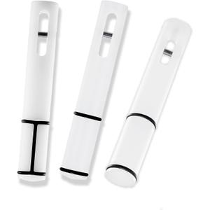 16cm Ice Cream Machine Slide Valve Rods 3-Piece Set Durable Piston Bars Compatible with VEVOR Commercial & Home Soft Serve Makers, Easy Replacement Parts
