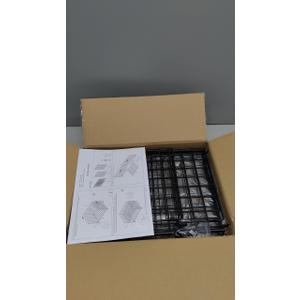 2-Pack Stackable Rack Organizer, Storage for Kitchen Pantry Cabinet, Holders for Food, Multifunctional Dispenser for Snacks Soda (Black)