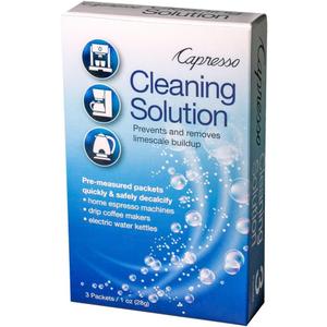 Capresso 640.13 Cleaning Solution 3 packets 1 oz (28g) ,Blue,Small