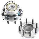 MAYASAF 515087 [RWD Only] Front Wheel Hub Bearing Assembly 8 Bolt w/ABS for Chevy 2001-2007 Silverado 3500, 2001-02 C3500, 2001-07 for GMC Sierra 3500