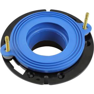 Fluidmaster 7530 Universal Better Than Wax Toilet Seal, Wax-Free Toilet Bowl Gasket Fits Any Drain (Size 1)