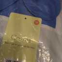 Girls Halloween Costume Kids Blue Dress White Apron with Plush Rabbit Bow Hair Band Socks (7-9year)