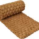 BARIEN 17 x 6 Ft Garden Pathway, 100% Natural Coco Coir Roll Mats Hand-Woven Coir for Garden Walkway - Snow Mats for Walkway (17" x 6Ft)